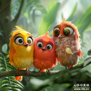 呆萌小鸟